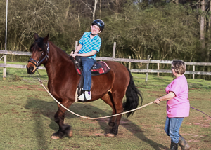 Therapeutic Riding Lessons at Bearfoot Ranch, Canton, GA