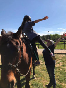 Junior Girl Scout Troop 11808 at Bearfoot Ranch