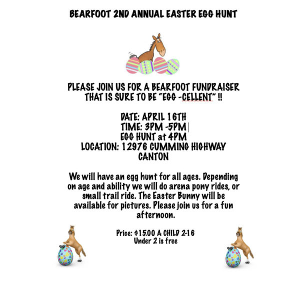 Easter Egg Hunt at Bearfoot Ranch