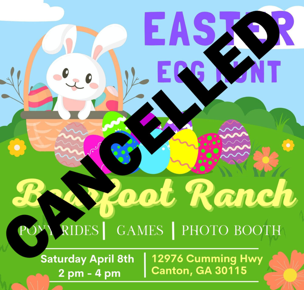 CANCELLED - Bearfoot Ranch Easter Egg Hunt April 8, 2023