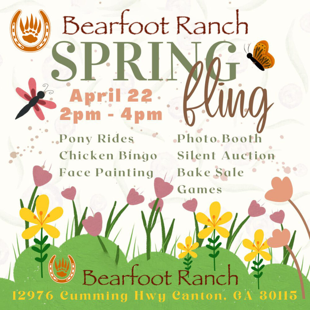 Spring Fling Games & Fun April 22, 2023 at Bearfoot Ranch - Canton, GA