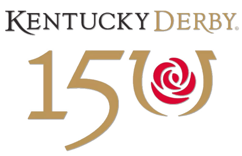 The 150th Kentucky Derby logo