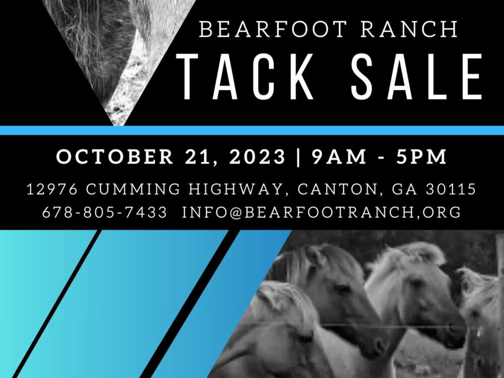The Bearfoot Ranch TACK SALE